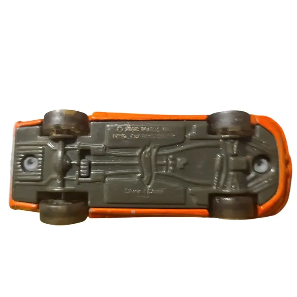 vintage  Mattel 2005 Orange Car Made for McDonald's in China